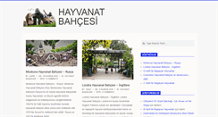 Desktop Screenshot of hayvanatbahcesi.net